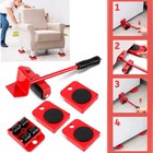 Heavy-duty Furniture Moving Sliders Set Up To 220lb Smooth Glide protects Floors