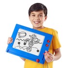 Cra-z-art Retro Magna Doodle Magnetic Drawing Board For Kids 3 And Up Blue whit