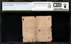 Georgia Colonial Note Fr ga-107a June 8  1777  5 Pcgs 15  rattlesnake 