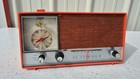 Clementine Orange Mid Century Vintage 1960s Heathkit Model Gr-38 Am Solid State
