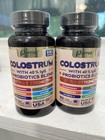 2 X Parrox Colostrum Supplement Capsules  Grass Fed Cow Colostrum - New  Sealed