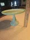 Vintage-style Jadeite Glass Cake Stand Pedestal Base 7 x10-3 8 
