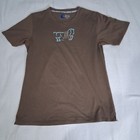Irideon Equestrian Horse Riding Brown Horse Graphic Baby Tee T-shirt Sz Small
