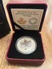 2016 Canada  5 Ana Anaheim Flower Privy 1 Oz  0 9999 Fine Silver Reverse Proof
