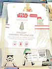 Pottery Barn Star Wars Disney Holiday Space Jedi Planet Galaxy Pillowcase Gift O