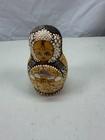 Vintage Russian Matryoshka Nesting Dolls         a    gorukh   signed         5   piece   set