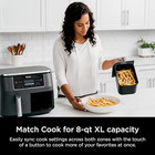 Ninja Dz201 Foodi 8 Quart 6-in-1 Dualzone 2-basket Air Fryer  Roast Broil Dehydr