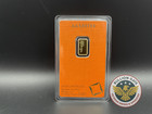 1 Gram Valcambi Suisse  9999 Fine Gold Bar In Assay Card