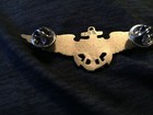 Us Navy Pilot Wings Full Size Hallmarked Naval Aviator Gold Color
