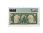 1901  10 Legal Tender  bison   Note  fr-122 Pmg-25
