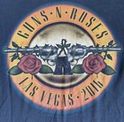 Guns N Roses 2016 Officially Licensed Tour Shirt Las Vegas April 8th   9th Large