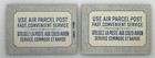    stamp Booklet    1954 Canada Set Of Stapled   Stitched 5c Beaver  Bk48 A b