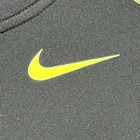 Nike Pro Combat Shirt Mens Medium Black Yellow Short Sleeve Compression Dri-fit