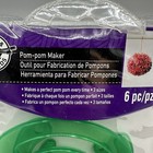 Loops   Threads Pom Pom Maker 6 Pc 3 Sizes Yarn Craft Tool Diy Pompoms