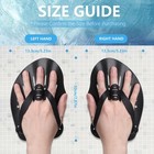 Swimming Hand Paddles For Adult And Junior  1 Pair   Power Strength Train Swim F