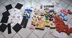 Stamp Lot Art Hobby 200  Most New Hawaiian  Foam Rubber Wooden Decorator Blocks