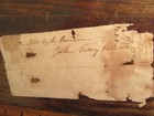 Antique Ephemera 1786 Newburyport Ma Receipt Document