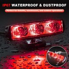 2-pack Red Forklift Safety Light  30w Led Warning For Warehouse  dc 10-100v 