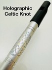 Standard  High D Irish Tin Penny Whistle By Nick Metcalf Tunable Silver