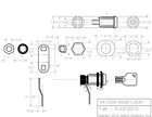 Arcade Game Coin Door Lock 27mm Quincunx Solid Cylinder By Retroarcade us