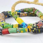 Millefiori Venetian Mixed Trade Beads 34inch