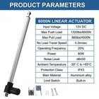 6000n 1320lbs 12v Heavy Duty Linear Actuator 2  - 40inch 1000mm Stroke Electric