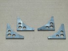  sr  Steel 4  X 1 4  Universal Weld-on Holes Gusset Diy Metal Fabrication Qty 4