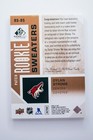2016-17 Sp Game Used Dylan Strome Rookie Inked Sweaters Rc Auto Patch   99