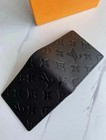 Authentic Louis Vuitton Multiple Monogram Slender Canvas Black Men   s Wallet  