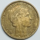 1930 Uruguay 10 Centesimos Km  25 Circulated Condition