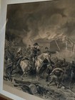 1883 Sherman s March To The Sea Civil War Print J P Fitch Hartford Ct Large 55 