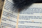 Creepy Fosse Troll W  Boar Black Hair Original Tag Vintage Collectible Norway