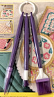 Wilton Cookie Tool Set Purple 3 Piece With Ring Comb Etch Scraper  409-7722 New