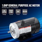 Uimoso 1hp Electric Motor 1725rpm Ac115v 230v 56c Frame Single-phase 5 8  Shaft