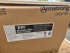 Armstrong Ceilings 231 Washable 12  X 12  Ceiling Tiles White Blanc Lavable 40pc