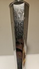 1-vtg Cromwell Art Deco Etched Chrome Chromium Candlesticks 8 5  Tall