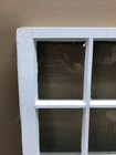1950 s Vtg 12 Lite 28x30 Window Sash Old Shabby White More Available 1444-26b