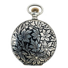 Antique 16 Size Keystone Niello Hunter Pocket Watch Case Sterling Silver Usa