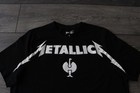 Engelbert Strauss Metallica T Shirt Oveprint Black Graphic Tee Merch Rock Band L
