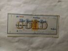 Rare Vintage 1869 Bank Of New York  gold  Check  511 50 Beautiful Check