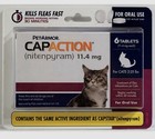 Capstar Or Capaction Nitenpyram 11 4mg 6 Tablets  Cats 2-25 Lbs Read Description