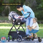 Universal Stroller Board 2 In 1 Sit And Stand Stroller Board W  Detachable Seat