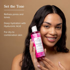 Rosewater Facial Toner With Hyaluronic Acid  Dry To Combination Skin Care  Hydra