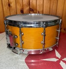 Vintage Tama Solid Maple Snare Drum 6 X 14  - Single Ply - W  3-way Key  Sm646