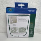 Petsafe 4-way Locking Indoor Cat Door White P1-4w-11 Open Box New 1-15 Lb Small