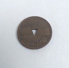 1922 Pittsburgh Pennsylvania Railways Company Token Good For One Fare Coin