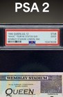 1986 Freddie Mercury Final Concert At Wembley Queen Ticket Psa 2 Inxs The Alarm