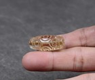 Himalayan Tibetan Nepalese Antiquity Old Crystal Dzi 9 Eyes Beads Amulet