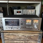 Vintage Sharp Rt-1155 Stereo Cassette Deck Works Great Clean Serviced See Video 