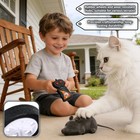 Remote Control Mouse Cat Toy  Realistic Rc Interactive Pet Toy With Wireless Con